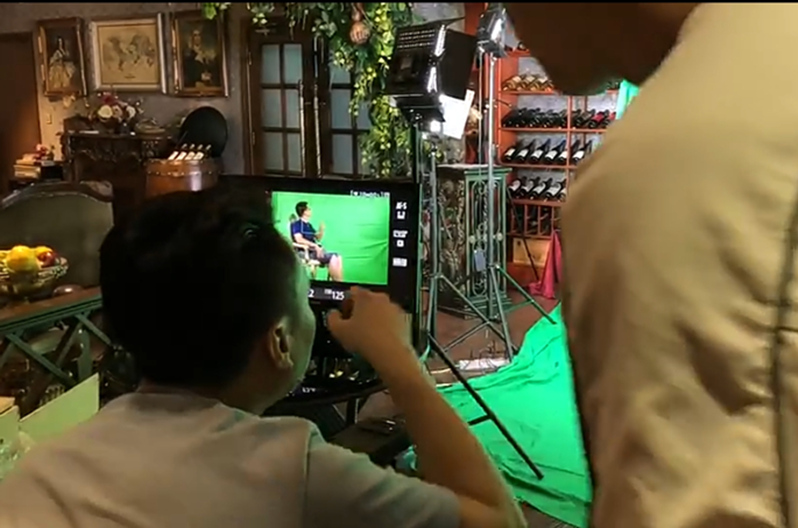 蓝菲葡萄酒学院线上教学视频拍摄启动